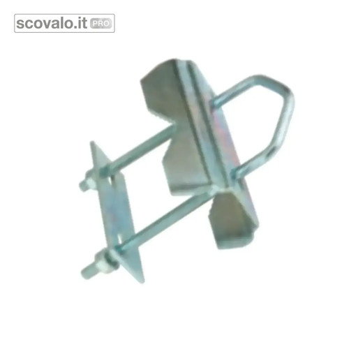 Zanca ringhiera fissaggio palo - ringhiera,
